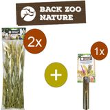 Back Zoo Nature Wheat - Trosgierst - Inclusief houder