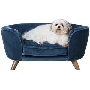 Enchanted Pet Enchanted Hondenmand / Sofa Romy Peacock Blauw 67,5X40,5X30,5 CM