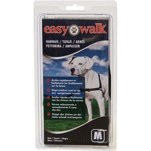 Premier easy walk anti-trek tuig zwart