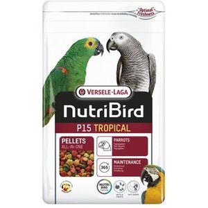 Nutribird p15 tropical onderhoudsvoeder (1 KG)