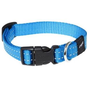 Rogz For Dogs Snake Halsband Turquoise 16 MMX26-40 CM