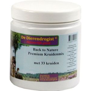 Dierendrogist Back To Nature Premium Kruidenmix Met 33 Kruiden