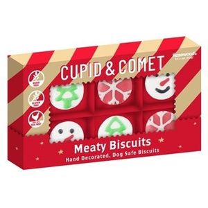 Cupid & Comet Xmas Meaty Biscuits