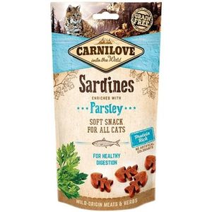 Carnilove Soft Snack Sardines / Peterselie 50 GR
