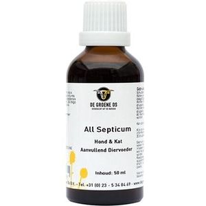 De Groene Os All Septicum Hond / Kat 50 ML