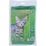 Boon kattenbakzak composteerbaar, groen XL pak a 10 stuks