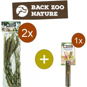Back Zoo Nature Setaria - Trosgierst - Inclusief houder