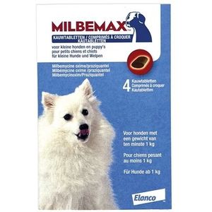 Milbemax Kauwtablet Ontworming Puppy / Kleine Hond