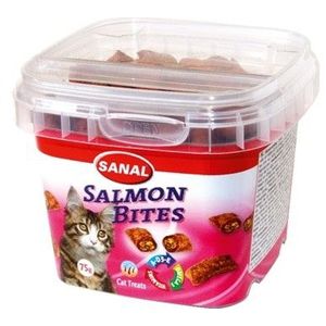 Sanal cat salmon bites cup (75 GR)