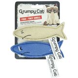 Grumpy Cat Sardines Met Catnip 2 STUKS 7 CM