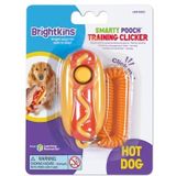 Brightkins Smarty Pooch Training Clicker Hotdog