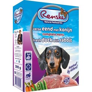 Renske Vers Vlees Eend / Konijn 395 GR (10 stuks)