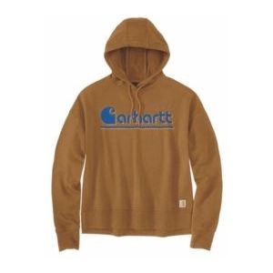 Carhartt - Fiber Series - Hoodie - Bruin - Katoen/Tencel