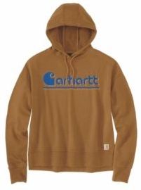 Carhartt - Fiber Series - Hoodie - Bruin - Katoen/Tencel