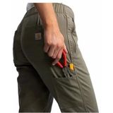 Carhartt - Women Ripstop - Broek - Dusty Olive - Ripstop Stof