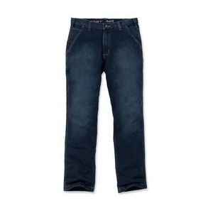 Werkbroek Carhartt Men Rugged Flex Relaxed Dungaree Jean Light Blue Chambray-W31/L34