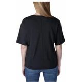 Carhartt - T-Shirt - Zwart - Katoen/Tencel - Lichtgewicht - Ronde Hals