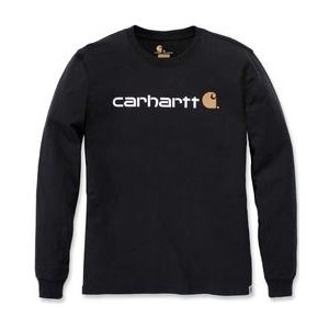 T-Shirt Carhartt Men Core Logo L/S Black-M