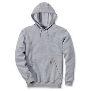 Trui Carhartt Men Hooded Sweatshirt Heather Grey-XL