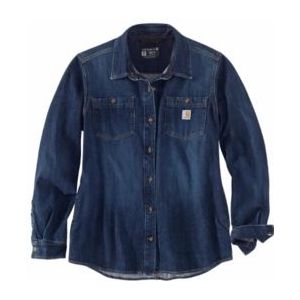 Carhartt - Midweight Denim - Overhemd - Lange Mouwen