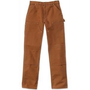 Werkbroek Carhartt Men Duck D. Front Logger Pant  Brown-W33/L32