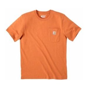 T-Shirt Carhartt Men Workwear Pocket S/S Marmalade Heather-M