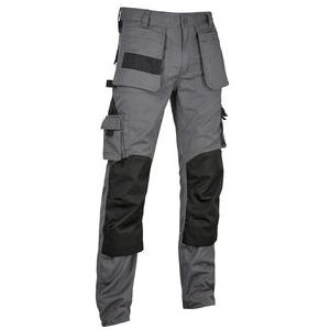 Werkbroek Gevavi Workwear Alicante Multipocket Grey-Maat 48