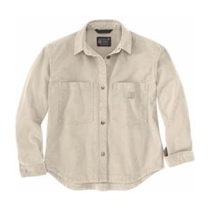 Carhartt - Heavyweight Duck Overshirt - Oat Milk - Katoen