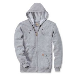 Vest Carhartt Men Zip Hooded Sweatshirt Heather Grey-L