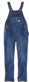 Carhartt - Relaxed Fit Denim Bib Overall - Blauw - Rugged Flex™ Denim