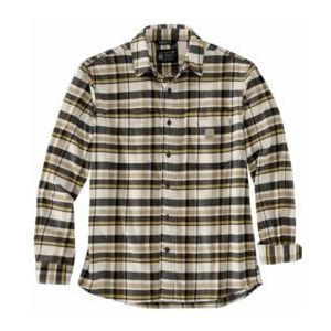 Blouse Carhartt Men Flannel Plaid Shirt Malt-XXL