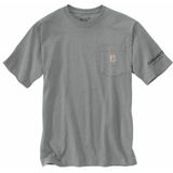 Carhartt - Streetcar Graphic - T-Shirt - Weather Ash Heather - Jerseymateriaal
