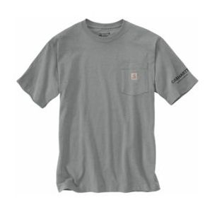 Carhartt - Streetcar Graphic - T-Shirt - Weather Ash Heather - Jerseymateriaal