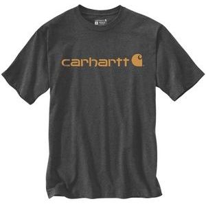 T-Shirt Carhartt Men Core Logo T-Shirt S/S Carbon Heather-L