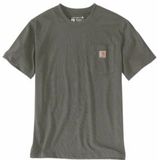 T-Shirt Carhartt Men Workwear Pocket S/S Dusty Olive-XXL
