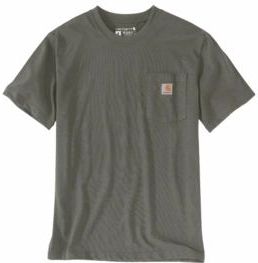 T-Shirt Carhartt Men Workwear Pocket S/S Dusty Olive-XXL