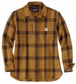 Carhartt - Heavyweight Twill L/S Plaid Shirt 105576 - Overhemd