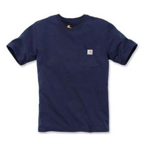 T-Shirt Carhartt Men Workwear Pocket S/S Navy-XL