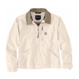 Carhartt - Rugged Flex Werkjas - Micro Sand Stretch Canvas - Zwart - 98% Katoen/2% Elasthan