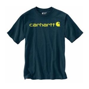 T-Shirt Carhartt Men Core Logo T-Shirt S/S Night Blue Heather-M