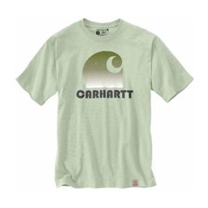 T-Shirt Carhartt Men Heavyweight C Graphic Tender Greens-L