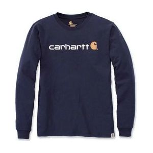 T-Shirt Carhartt Men Core Logo L/S Navy-XS