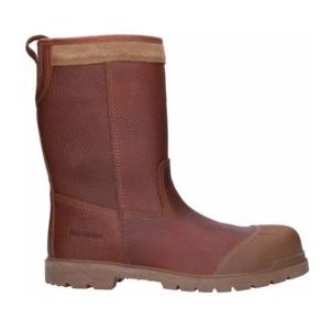 Veiligheidslaars FootFellas Heren Boot Murdock - Waterdicht Rood Bruin-Schoenmaat 47