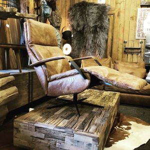 Relaxfauteuil Jaxx crocoprint