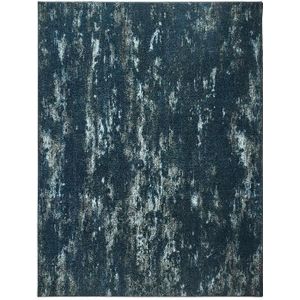 Karpet Concrete Royal Blue Maat 210 x 160 cm