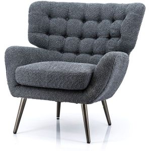 Fauteuil Peter, Zwart sfinx