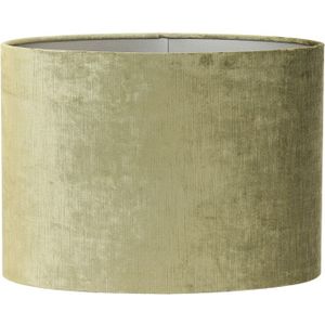 Lampenkap Gemstone - Olive Ovaal Maat 38 x 17,5 x 19 cm