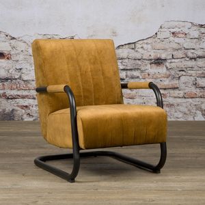 Fauteuil Riva, Geel