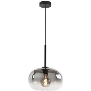 Hanglamp Bellini - Plat - smoke-helder