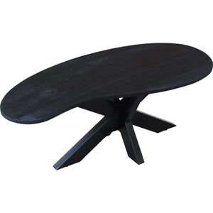 Salontafel Mango organic Black Maat 120x55x47 cm